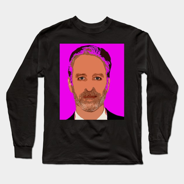 jon stewart Long Sleeve T-Shirt by oryan80